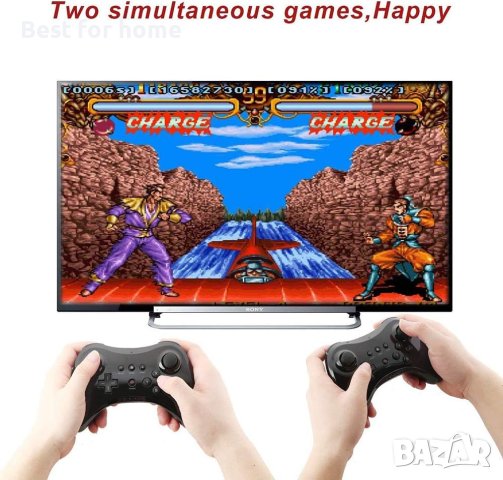 Nintendo Wii U Pro Controller - Black, снимка 7 - Аксесоари - 44463422