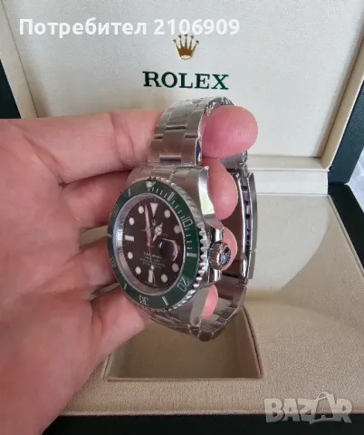 Rolex submariner Hulk, снимка 5 - Луксозни - 48440545
