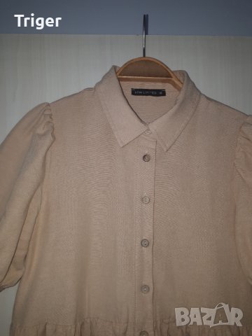 Дамска рокля с яка XS /S, снимка 2 - Рокли - 37618773