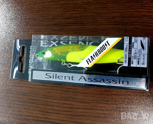 Shimano Exsence Silent Assasin 99S 17g Flash Boost XM-299V , снимка 2 - Такъми - 38490515