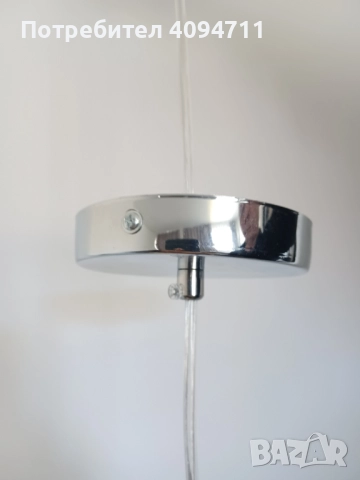 1 или 3 Нови aбажура метал с кабел и закрепващи болтове за бар ,маса за хранене, снимка 3 - Лампи за таван - 52537464