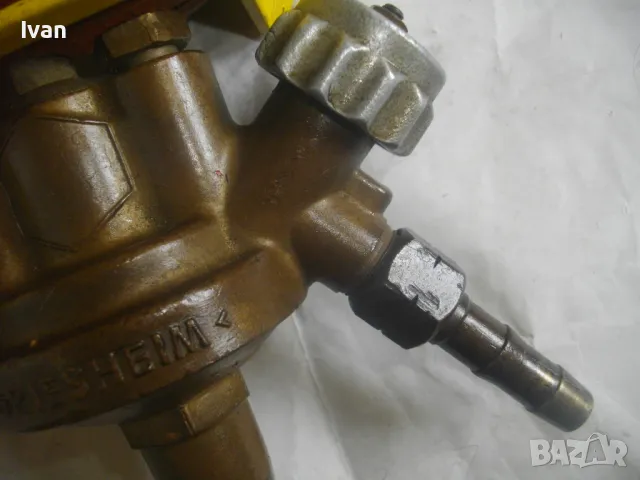 MESSER GRIESHEIM Оригинален РЕДУЦИР ВЕНТИЛ ЗА АЦЕТИЛЕН за оксижен Масивен с предпазна решетка метал, снимка 7 - Други инструменти - 47545903