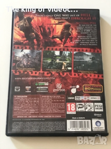 PC games Brothers In Arms , снимка 2 - Игри за PC - 52522223