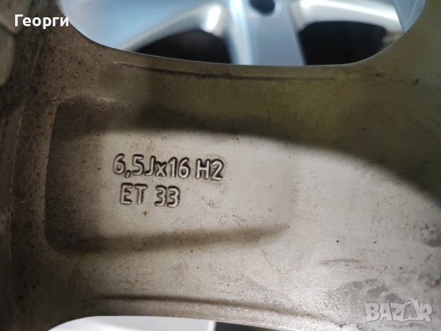 4бр.алуминиева джанта 16цола за VW 5x112, снимка 5 - Гуми и джанти - 52846232