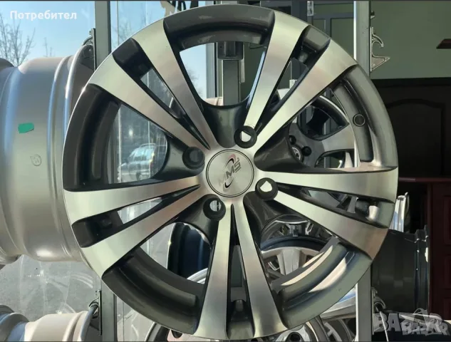 15” 4x100 нови джанти за BMW OPEL VW MINI NISSAN FIAT HONDA TOYOTA PEUGEOT