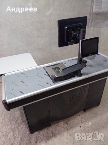 Каса за магазин / Касово място/ с вграден баркод скенер Магелан 8402 и везна Бизерба, снимка 14 - Оборудване за магазин - 31840999