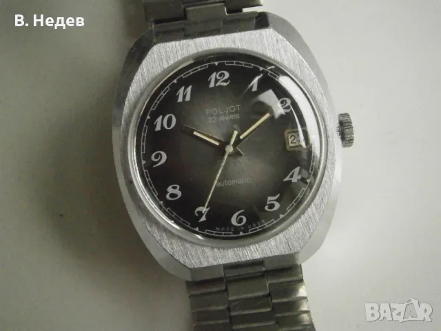 POLJOT automatic, 23 jewels, made in USSR, case 37mm, TOP!, снимка 4 - Мъжки - 41765540