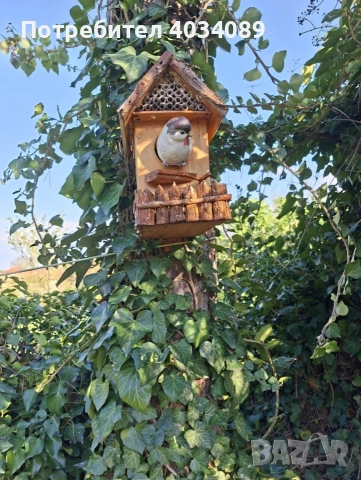 Градински декорации-кладенец,количка,къщичка 