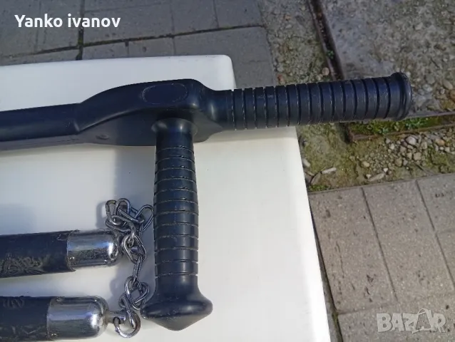 полицаиска палка и нунджаго, снимка 2 - Бокс - 49394280