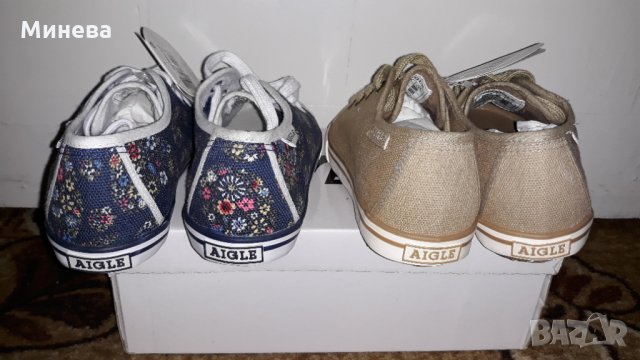 Детски оригинални кецове AIGLE, снимка 3 - Детски гуменки - 29852075