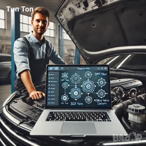 Професионално софтуерно премахване на DPF, EGR и AdBlue системи