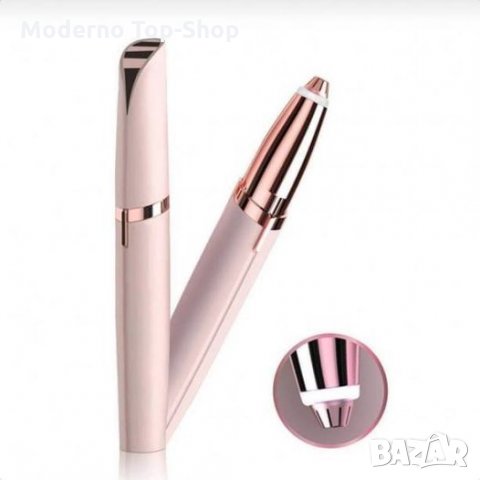 КОМПАКТЕН ТРИМЕР ЗА ПЕРФЕКТНИ ВЕЖДИ И ЛИЦЕ, снимка 2 - Козметика за лице - 31159259