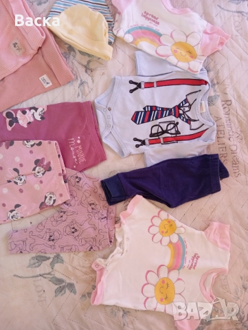 Бебешки дрехи 56, 62, 68 р-р РАЗПРОДАЖБА , снимка 2 - Комплекти за бебе - 52260222