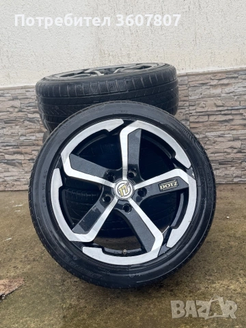 Продавам алуминиеви джанти DOTZ 5x120 R17, снимка 6 - Гуми и джанти - 53228154