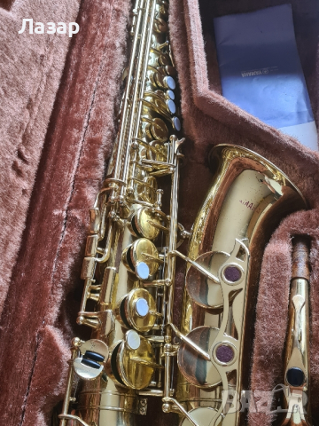 Saxophone Yamaxa Yas32 Purple logo-Ямаха Яс32 пърпъл лого, снимка 8 - Духови инструменти - 44555678