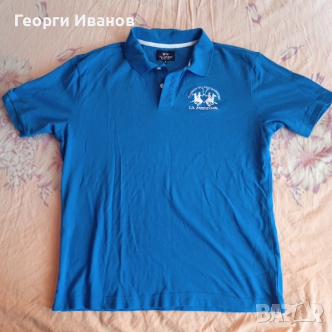 КАТО НОВ LA MARTINA Buenos Aires L оригинален поло-шърт с холограма Ла Мартина Polo-Shirt