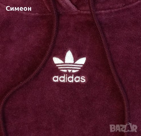 Adidas Originals Cropped Hoodie оригинално горнище S Адидас спорт, снимка 4 - Спортни екипи - 39839778