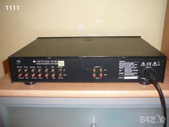 CAMBRIDGE AUDIO C 500 пред усилвател, снимка 7 - Ресийвъри, усилватели, смесителни пултове - 48384868