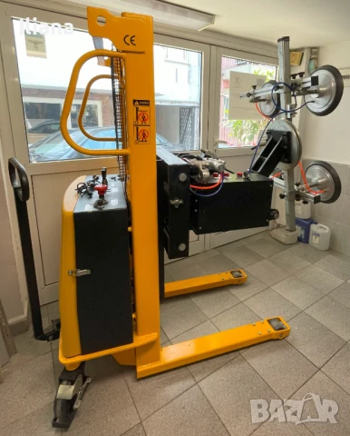 Вакуумен повдигач на стъкла (glasslifter), ламарини, мрамор и други материали с гладка повърхност, снимка 7 - Подемници - 50654433