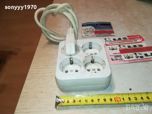 GERMANY-1,60М НЕМСКИ РАЗКЛОНИТЕЛ 4 ГНЕЗДА-ВНОС SWISS 1811241708, снимка 3 - Други - 48014681