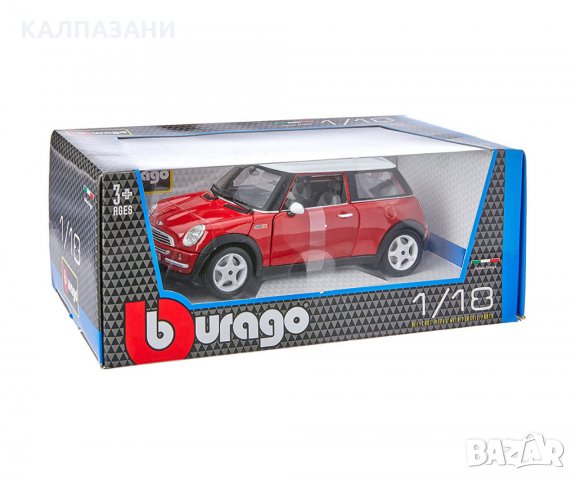 Bburago Mini Cooper 2001, снимка 1 - Коли, камиони, мотори, писти - 29104678