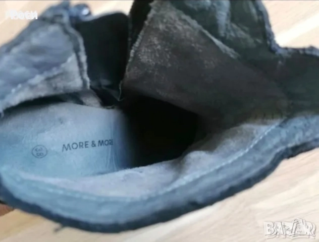 Италиански кожени боти 38н, снимка 3 - Дамски боти - 52119720