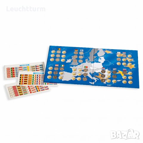 Албум за 58 броя Двуеврови монети , снимка 3 - Нумизматика и бонистика - 37663903