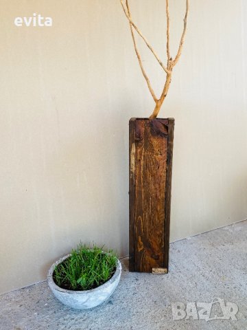 Луксозна ваза от естествено дърво! Ръчна изработка! , снимка 11 - Декорация за дома - 34491999