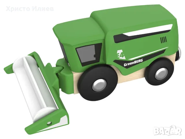 Дървена железница ферма Влак с дървени релси , снимка 7 - Влакчета, самолети, хеликоптери - 49523485