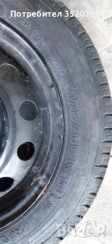 4бр. нови зимни гуми с джанти за Хюндай175/65/14. 110шв.бр, снимка 2 - Гуми и джанти - 53079135