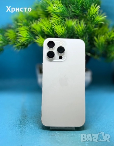 Apple iPhone 15 Pro Max, 256GB, 5G, White Titanium , снимка 5 - Apple iPhone - 51780247