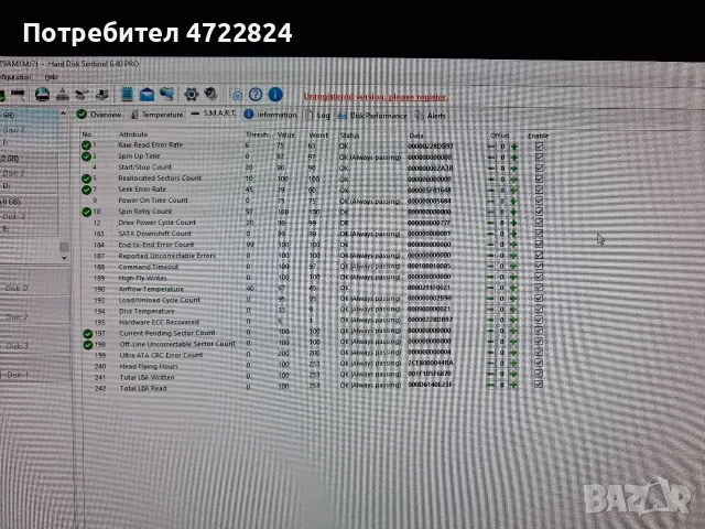 Твърд диск 1TB Seagate Barracuda - ST1000DM010, снимка 5 - Твърди дискове - 55784447