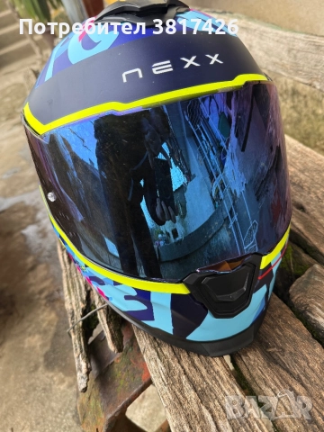 Каска NEXT “S” на две карания , снимка 2 - Аксесоари и консумативи - 52629672