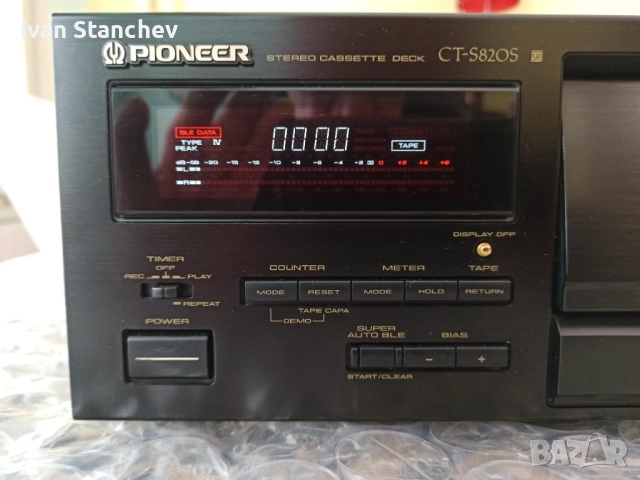 Касетен дек  Pioneer CT-S820S, снимка 2 - Декове - 52482473