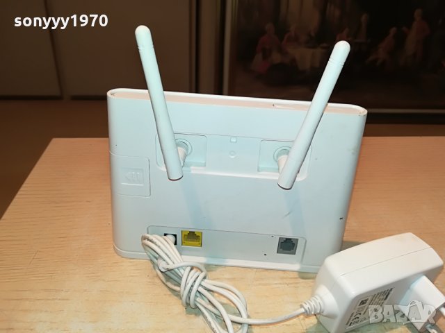 huawei b-310s-22 БЯЛ РУТЕР С 2 АНТЕНИ 1708211057, снимка 4 - Рутери - 33837928