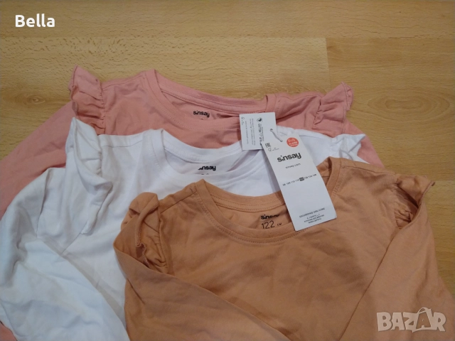 Комплект блузи момиче р.122, снимка 3 - Детски Блузи и туники - 52034700