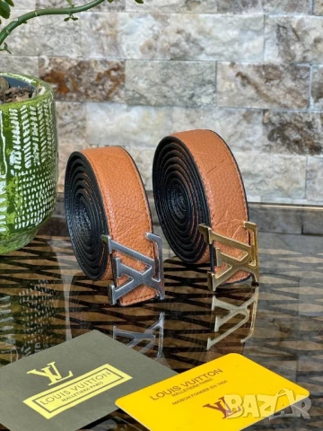 колани от естествена кожа в кутия louis vuitton , снимка 9 - Колани - 50970175