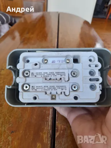 Стар електрически шалтер,прекъсвач,изключвател,включвател #7, снимка 5 - Други ценни предмети - 50009266