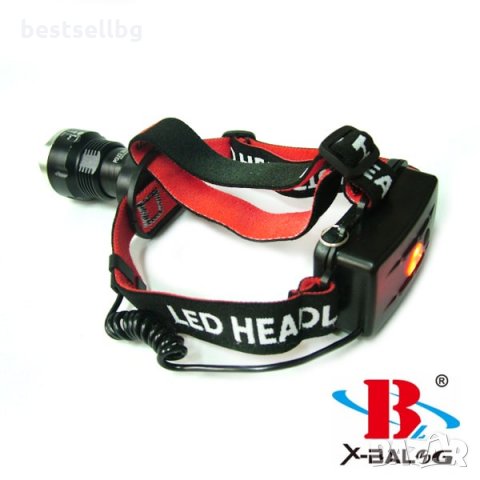 Зареждащ се ЛЕД челник фенер за глава риболов планина колело бягане, снимка 4 - Къмпинг осветление - 31588506