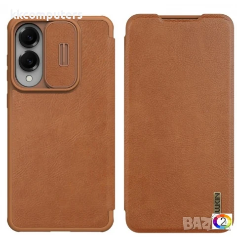 Samsung Galaxy S25 Edge Nillkin Кожен Калъф и Протектор, снимка 6 - Калъфи, кейсове - 50614903