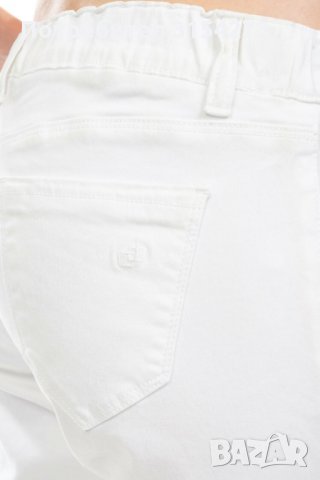 Нов дамски еластичен бял панталон дънки, снимка 7 - Дънки - 34931774