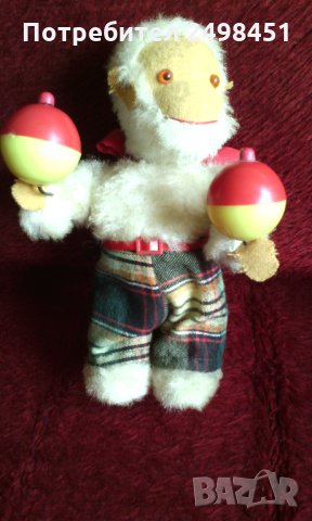 Уникална танцуваща и музикална маймунка. Височина 22 см. Върти глава и движи ръце при което ...