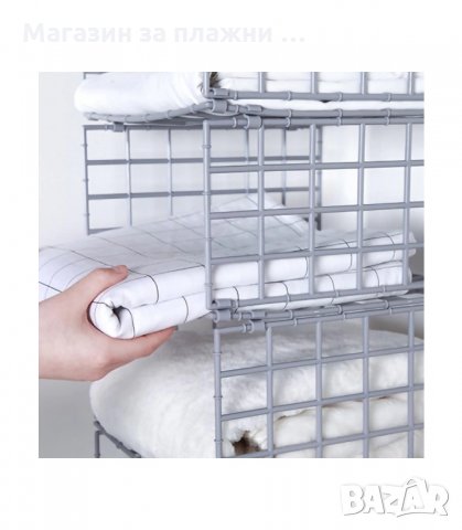 ВЕРТИКАЛЕН СГЪВАЕМ ОРГАНАЙЗЕР ЗА ГАРДЕРОБ С РАФТОВЕ ЗА ДРЕХИ - код 2989, снимка 6 - Органайзери - 34141225
