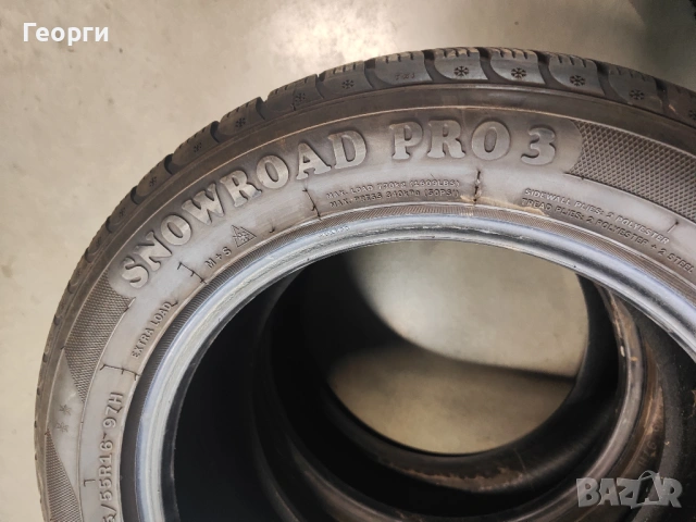 2бр.зимни гуми 215/55/16 Tomket, снимка 5 - Гуми и джанти - 54167585