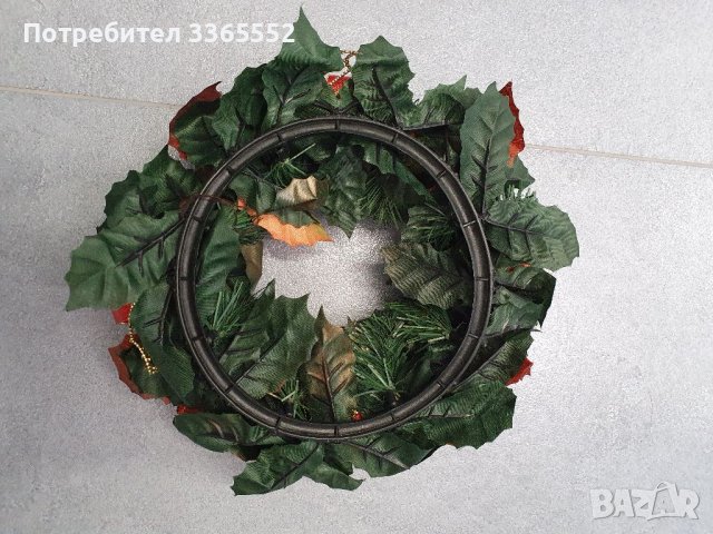 Коледен венец , снимка 4 - Декорация за дома - 38525625