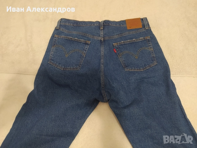 Мъжки дънки Levi's 33/28 като нови, снимка 6 - Дънки - 52324544