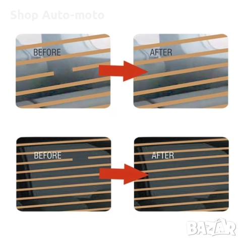 Лепило Eлектропроводимо за ремонт на платки и реотани на задните стъкла на автомобилите Visbella V, снимка 3 - Аксесоари и консумативи - 25303178