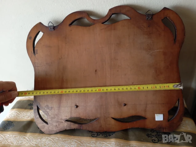 Поставка за вестници за стена арт нуво, снимка 5 - Антикварни и старинни предмети - 50938010