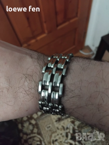 Мъжка гривна неръждаема стомана !