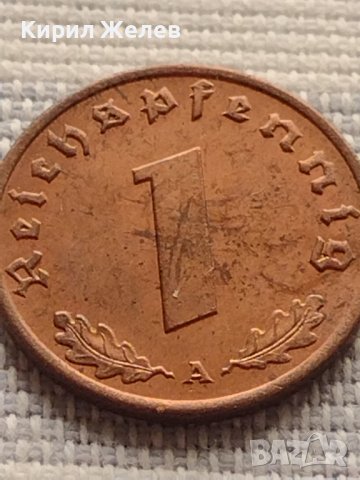 Монета 1 райхсфенинг 1937г. Германия Трети Райх с СХВАСТИКА за КОЛЕКЦИЯ 37758